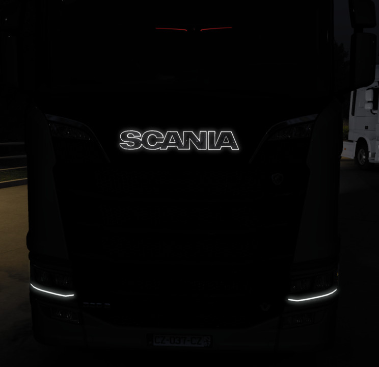 Set 3 Custom Led Logo SCANIA